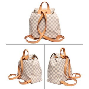 Louis Vuitton Rucksack Azur Damier Backpack Speron White Daypack
